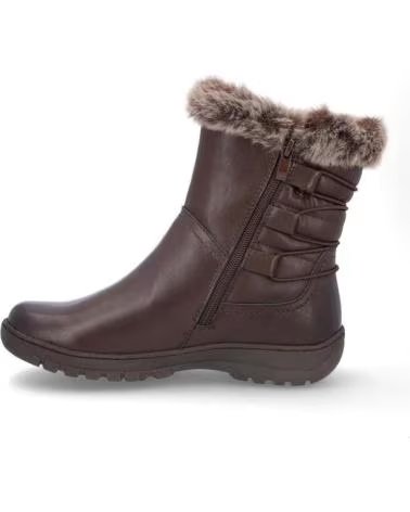 CORONEL TAPIOCCA STIVALETTI DONNA T711-18 PELLE MARRONE PIEL MARRONPIEL MARRON