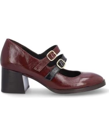 SAPATOS DE SALTO MULHER ELIO BERHANYER EB261-45 VERNIZ BORDÉUS CHAROL BURDEOSCHAROL BURDEOS