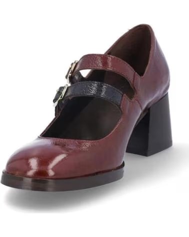 SAPATOS DE SALTO MULHER ELIO BERHANYER EB261-45 VERNIZ BORDÉUS CHAROL BURDEOSCHAROL BURDEOS