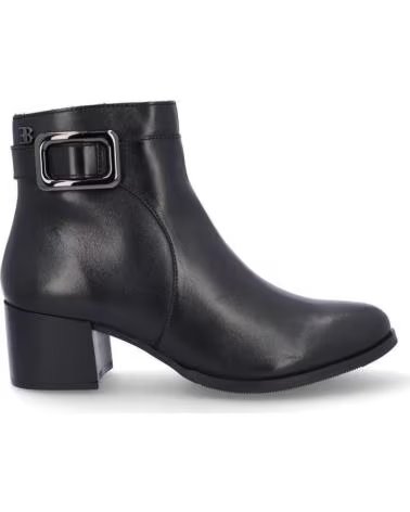 ELIO BERHANYER BOTINS DE MULHER EB257-11 PELE PRETO PIEL NEGROPIEL NEGRO