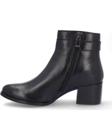 ELIO BERHANYER BOTINS DE MULHER EB257-11 PELE PRETO PIEL NEGROPIEL NEGRO