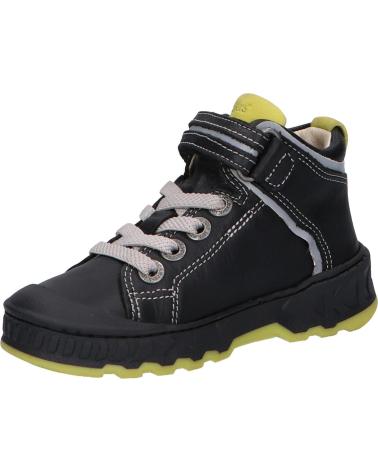 Botines de Niña y Niño KICKERS 878840-30 KICK TEEN CUIR COW BOSTON 8 NOIR