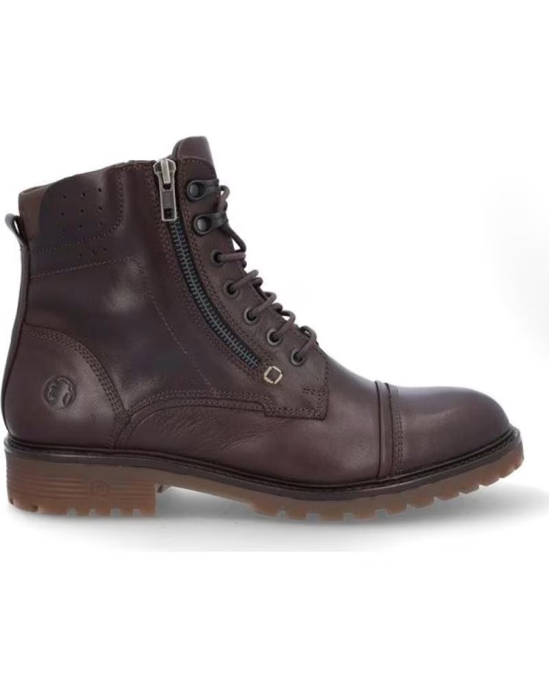 HERRENSTIEFEL CORONEL TAPIOCCA C306-18 AUS BRAUNEM LEDER PIEL MARRONPIEL MARRON
