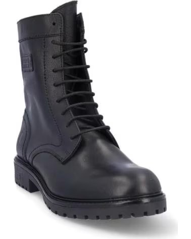 CORONEL TAPIOCCA BOTTINES HOMME C305-11 CUIR NOIR PIEL NEGROPIEL NEGRO