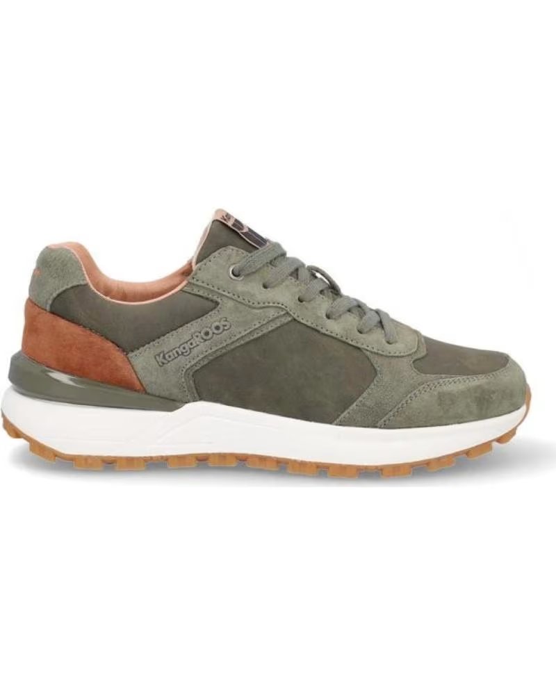KANGAROOS DEPORTIVAS DE HOMBRE K550-6 COMB KAKI-MARRON CLCOMB KAKI-MARRON CL