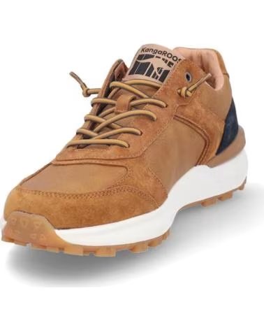 ZAPATILLAS DEPORTIVAS KANGAROOS K550-3 CAMEL Y MARINO COMB CAMEL-MARINOCOMB CAMEL-MARINO