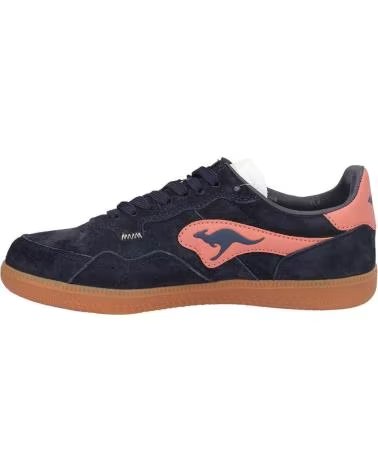 KANGAROOS SNEAKERS K514-4 IN CAMOSCIO BLU NAVY ANTE MARINOANTE MARINO