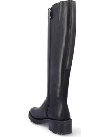 KANGAROOS BOTTES FEMME 883-11 CUIR NOIR PIEL NEGROPIEL NEGRO