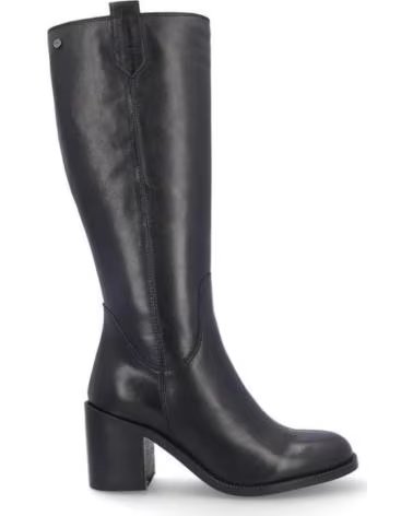 KANGAROOS BOTAS ALTAS DE MUJER 881-11 PIEL NEGROPIEL NEGRO