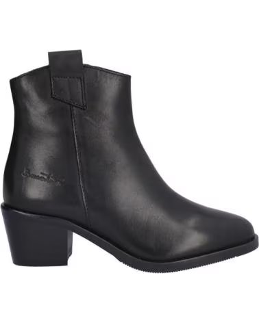 BONAVENTURE STIVALETTI DONNA B697-11 PELLE NERO PIEL NEGROPIEL NEGRO