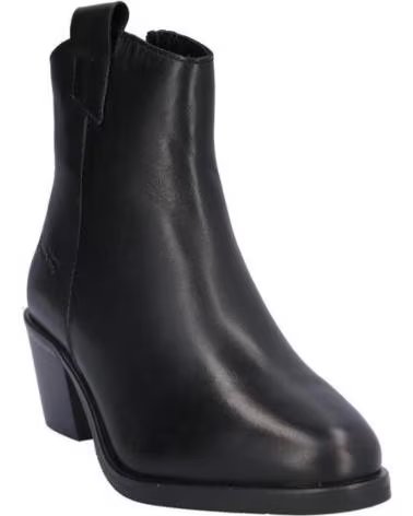 BONAVENTURE STIVALETTI DONNA B697-11 PELLE NERO PIEL NEGROPIEL NEGRO