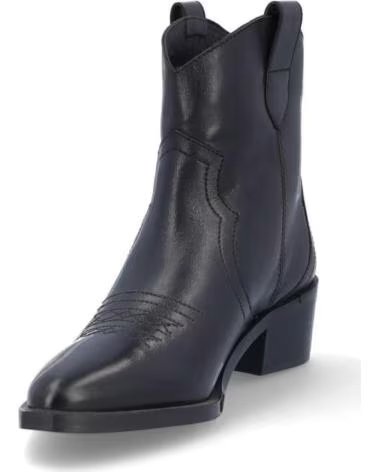 BONAVENTURE STIVALETTI DA DONNA B689-11 PELLE NERO PIEL NEGROPIEL NEGRO