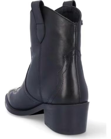 BONAVENTURE STIVALETTI DA DONNA B689-11 PELLE NERO PIEL NEGROPIEL NEGRO