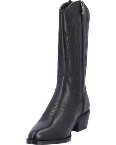STIVALI DONNA BONAVENTURE B684-11 PELLE PIEL NEGROPIEL NEGRO