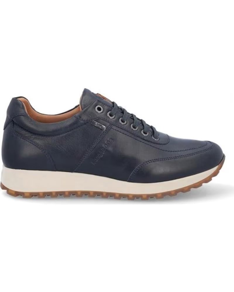 KANGAROOS 946-14 LEATHER SNEAKERS FOR MEN PIEL MARINOPIEL MARINO