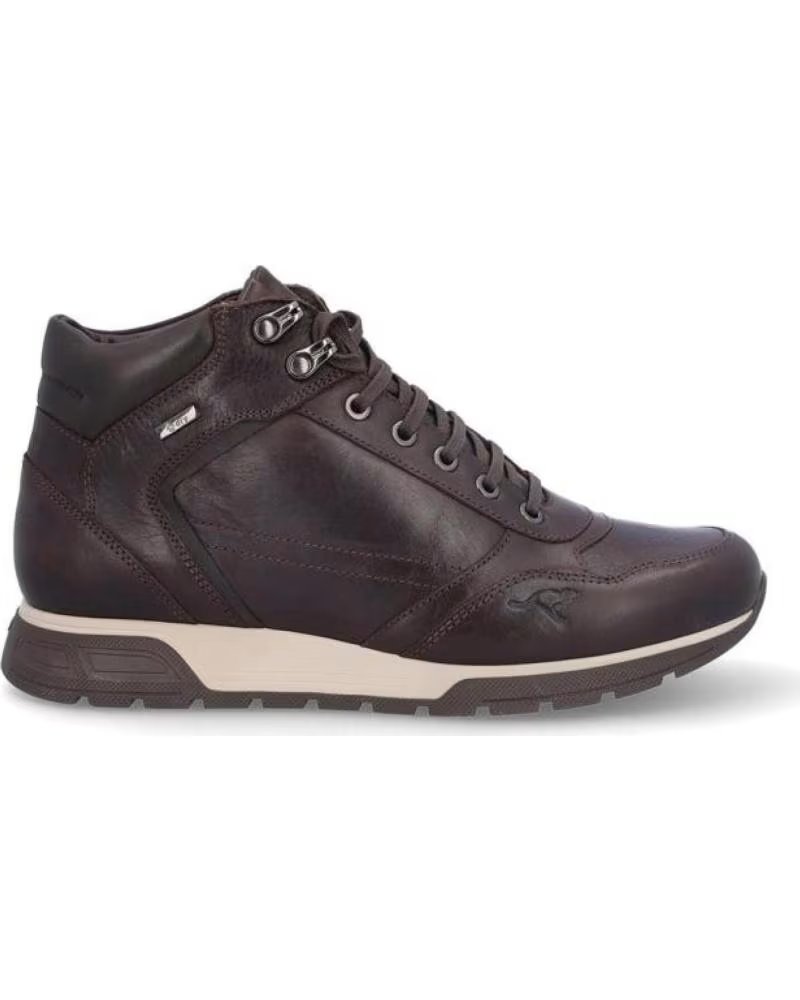 KANGAROO´S BOTTINES HOMME 940-18 CUIR MARRON PIEL MARRONPIEL