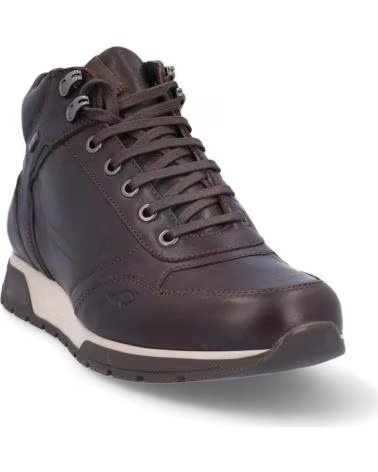 KANGAROO´S BOTTINES HOMME 940-18 CUIR MARRON PIEL MARRONPIEL