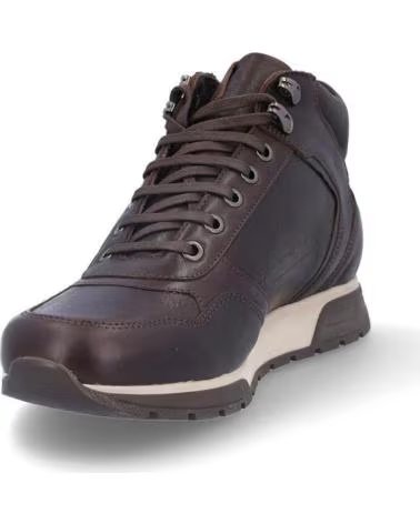 KANGAROO´S BOTTINES HOMME 940-18 CUIR MARRON PIEL MARRONPIEL
