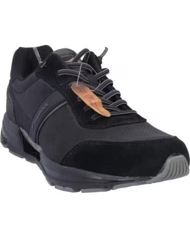 KANGAROOS SCARPE SPORTIVE DA UOMO 839-51 NERO NEGRO SUELA HOLENEGRO HOLE