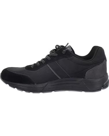 KANGAROOS SCARPE SPORTIVE DA UOMO 839-51 NERO NEGRO SUELA HOLENEGRO HOLE