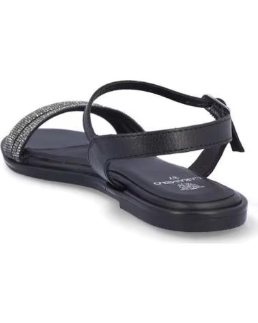 CARAMELO SANDALIAS DE MUJER CAR441-1 NEGRONEGRO