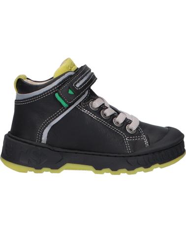 Botines de Niña y Niño KICKERS 878840-30 KICK TEEN CUIR COW BOSTON 8 NOIR