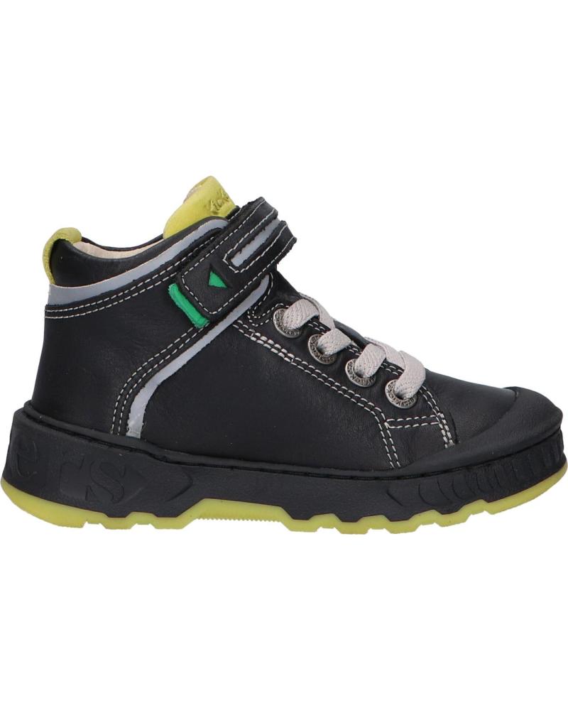 Botines de Niña y Niño KICKERS 878840-30 KICK TEEN CUIR COW BOSTON 8 NOIR