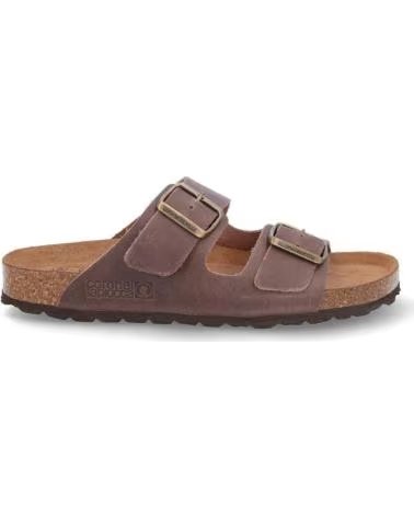 CORONEL TAPIOCCA SANDALES CT705-68 À DOUBLE BOUCLE ENGR MARRONENGR MARRON