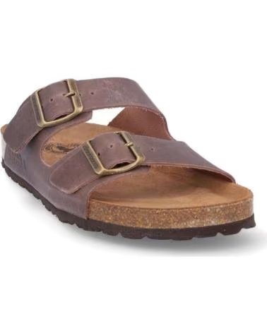 CORONEL TAPIOCCA SANDALES CT705-68 À DOUBLE BOUCLE ENGR MARRONENGR MARRON