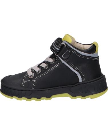 Botines de Niña y Niño KICKERS 878840-30 KICK TEEN CUIR COW BOSTON 8 NOIR