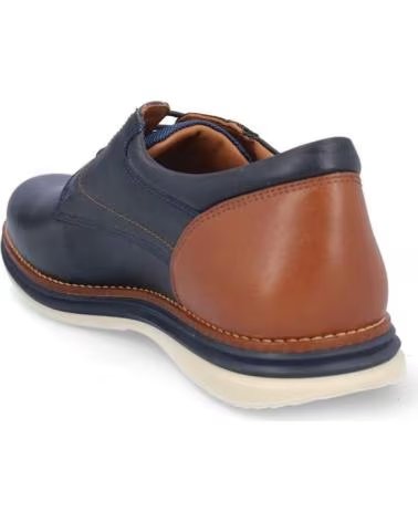 CORONEL TAPIOCCA C611-14 LEDERSCHUHE MARINEBLAU UND BRAUN PIEL MARINOPIEL MARINO