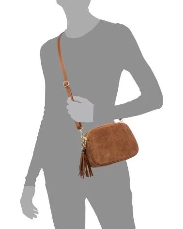 FIRENZE ARTEGIANI ALIMINUSA BOLSO BANDOLERA CUERO
