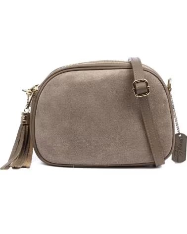 FIRENZE ARTEGIANI ALIMINUSA BOLSO BANDOLERA TAUPE