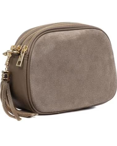 FIRENZE ARTEGIANI ALIMINUSA BOLSO BANDOLERA TAUPE