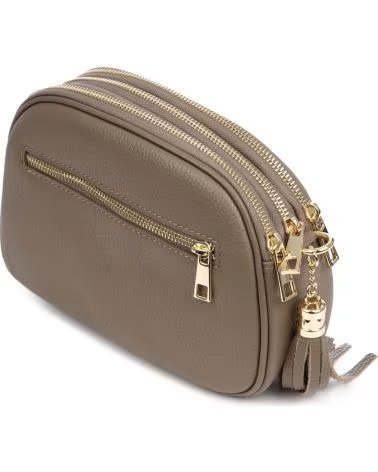 FIRENZE ARTEGIANI ALIMINUSA BOLSO BANDOLERA TAUPE