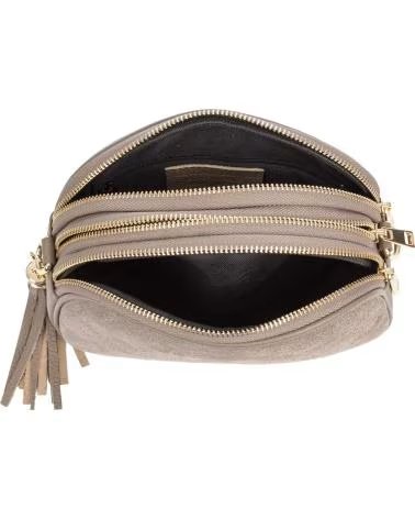 FIRENZE ARTEGIANI ALIMINUSA BOLSO BANDOLERA TAUPE