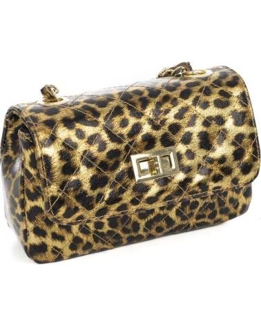 FIRENZE ARTEGIANI AMARO BOLSO BANDOLERA LEOPARDO