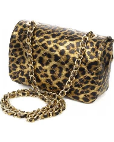 FIRENZE ARTEGIANI AMARO BOLSO BANDOLERA LEOPARDO
