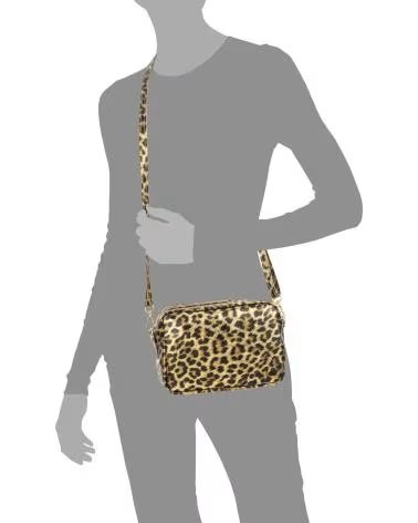 FIRENZE ARTEGIANI DEGNA BOLSO BANDOLERA LEOPARDO