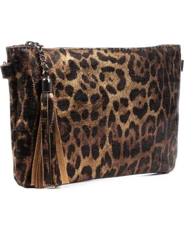 FIRENZE ARTEGIANI OLEGGIO BOLSO BANDOLERA LEOPARDO