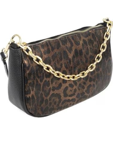 FIRENZE ARTEGIANI AVELLA BOLSO BANDOLERA LEOPARDO