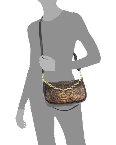 FIRENZE ARTEGIANI AVELLA BOLSO BANDOLERA LEOPARDO