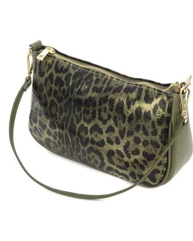 FIRENZE ARTEGIANI AVELLA BOLSO BANDOLERA LEOPARDO