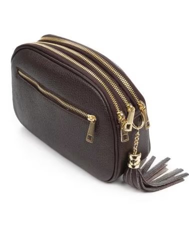 FIRENZE ARTEGIANI ALIMINUSA BOLSO BANDOLERA MARRóN CHOCOLATE