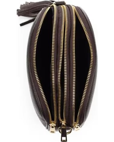 FIRENZE ARTEGIANI ALIMINUSA BOLSO BANDOLERA MARRóN CHOCOLATE
