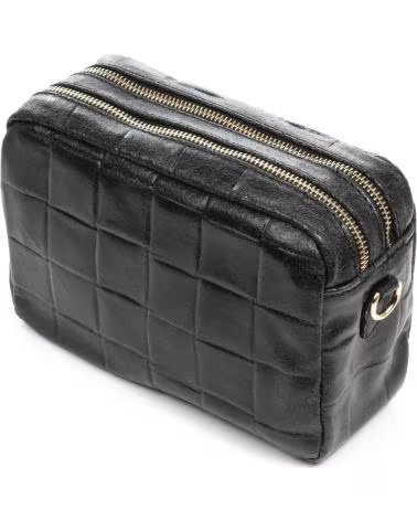 firenze artegiani Degna Bolso bandolera NEGRO