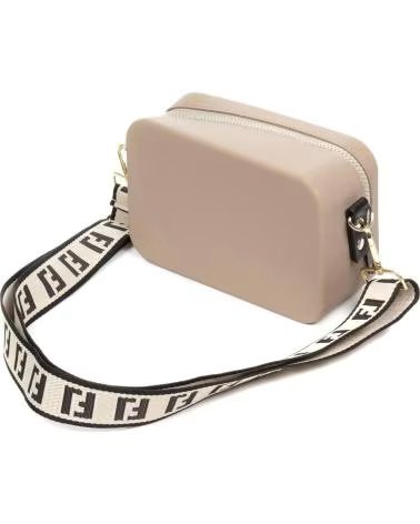 LIBELULLA VILLASANTA BOLSO BANDOLERA RECTANGULAR CAQUI