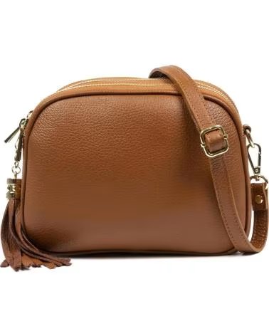FIRENZE ARTEGIANI ALIMINUSA BOLSO BANDOLERA MARRóN