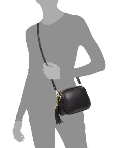 FIRENZE ARTEGIANI ALIMINUSA BOLSO BANDOLERA NEGRO