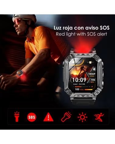 DAM SMARTWATCH QS86 NEGRO